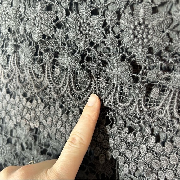 American Eagle | Lace Mini Skirt Dark Gray Women’s Size 0 - Picture 12 of 12